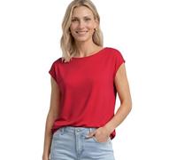 Dropped Shoulder Shirt mit U-Boot-Ausschnitt