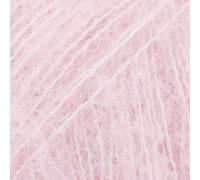 Drops Brushed Alpaca Silk color 12 puderrosa, 25g Lacegarn mit Seide und gebürsteter Alpakawolle, flauschig weich