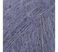 Drops Brushed Alpaca Silk color 13 jeansblau, 25g Lacegarn mit Seide und gebürsteter Alpakawolle, flauschig weich