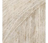 Drops Brushed Alpaca Silk color 4 hell beige, 25g Lacegarn mit Seide und gebürsteter Alpakawolle, flauschig weich