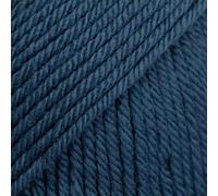 Drops Daisy Garn Unicolor 19 Marineblau