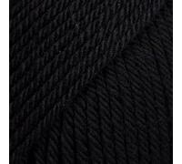 Drops Daisy Garn Unicolor 03 Schwarz