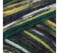 Drops Fabel 542 PRINT Grün Wolle Garn