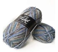 DROPS Fabel 604 Long Print Ocean View