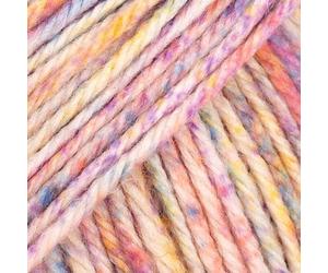 DROPS Fiesta Druck 22 Fairytale Garn Wolle, Polyamid (75%, 25%) 4-strängig Superwash-behandelt 110 m/50g Nadelgröße 4,00 mm (UK 8/US 6) 21 Maschen x 28 Reihen in 10 cm