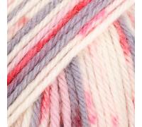 DROPS Fiesta Print 19 Berries & Cream 4-Strang Superwash Wollmischgarn