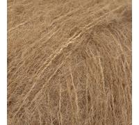 DROPS Gebürstete Alpaka-Seide 36 Mandel - Wolle Garn - 25g - 5.00mm - 77% Alpaka, 23% Seide