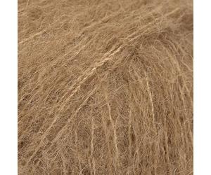 DROPS Gebürstete Alpaka-Seide 36 Mandel - Wolle Garn - 25g - 5.00mm - 77% Alpaka, 23% Seide