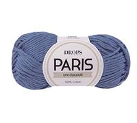 Drops Paris Uni Colour 30 Jeans Blue Strickgarn
