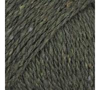 Drops Soft Tweed, 50% Wolle, 25% Alpaka, 25% Viskose, Garn zum Stricken und Häkeln, 3 oder leicht, Kammgarn, DK Gewicht (17 Spinat Pie)