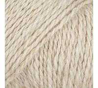 Drops Soft Tweed, 50% Wolle, 25% Alpaka, 25% Viskose, Garn zum Stricken und Häkeln, 3 oder leicht, Kammgarn, DK Gewicht (02 Marzipan)