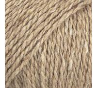 Drops Soft Tweed, 50% Wolle, 25% Alpaka, 25% Viskose, Garn zum Stricken und Häkeln, 3 oder leicht, Kammgarn, DK Gewicht (04 Cookie Dough)