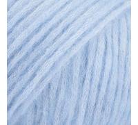 Baby-Alpaka- und Merinowolle, 4 Medium, Kammgarn, Aran, Drops Air, 50 g, 164 m (36 Hellblau)