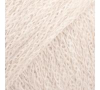 DROPS Strickwolle, Sky Alpaca Merino DK, Doppelstrick, Chainette, Crocher-Garn, 25 UNI White Fog