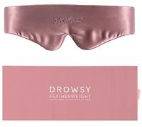 Drowsy - Featherweight Sleep Mask - Schlafmasken aus Seide Damask Rose 1 St.