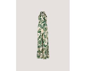 Druckkleid APRICOT "Tropical Satin Kleid", Damen, Gr. S (36), N-Gr, beige (creme), Obermaterial: 100% Polyester PES., gemustert, Kleider Druckkleid, mit Neckholder (61456202-36) creme