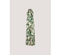 Druckkleid APRICOT "Tropical Satin Kleid", Damen, Gr. XL (42), N-Gr, beige (creme), Obermaterial: 100% Polyester PES., gemustert, Kleider Druckkleid, mit Neckholder (61456202-42) creme