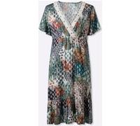 Druckkleid aquapetrol-sand-bedruckt 48
