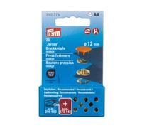 Prym Druckknöpfe 390776 Jersey – 12 mm – Orange – kompatibel mit Vario Creative Tool