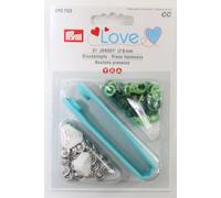 Druckknöpfe Jersey, Prym Love, 8mm, grün