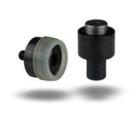 Druckknöpfe Jersey wählbar 8,5 mm bis 21 mm 100 Stück Jersey Snaps Metallknöpfe Nähzubehör Buttons (Werkzeug 1/4" - 20 UNC, 21 mm)