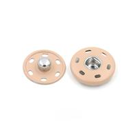 Druckknopfverschluss, 10er-Sets 8-30 mm große Metall-Druckknöpfe for Annähen, Druckknöpfe for Kleidung, Geldbörsen, Handtaschen, Bastelbedarf(Khaki,10mm)