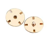 Druckknopfverschluss, 6 Sets 10-25 mm Metall-Druckknöpfe for Damenbekleidung, unsichtbare Druckknöpfe for Pullover, Mäntel, Trenchcoats, vielseitige abnehmbare Verschlüsse(Gold,12mm)