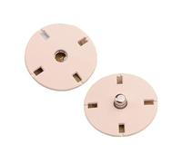 Druckknopfverschluss, 6 Sets 10-25 mm Metall-Druckknöpfe for Damenbekleidung, unsichtbare Druckknöpfe for Pullover, Mäntel, Trenchcoats, vielseitige abnehmbare Verschlüsse(Beige,15mm)