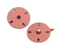 Druckknopfverschluss, 6 Sets 10-25 mm Metall-Druckknöpfe for Damenbekleidung, unsichtbare Druckknöpfe for Pullover, Mäntel, Trenchcoats, vielseitige abnehmbare Verschlüsse(Pink,15mm)