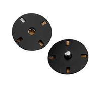 Druckknopfverschluss, 6 Sets 10-25 mm Metall-Druckknöpfe for Damenbekleidung, unsichtbare Druckknöpfe for Pullover, Mäntel, Trenchcoats, vielseitige abnehmbare Verschlüsse(Black,18mm)