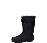 Druppies gefütterte Kindergummistiefel in schwarz 32