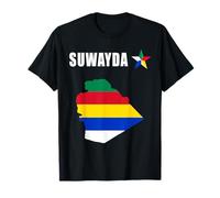 Drusen, Drusenflagge, Drusensymbol, As Suwayda, Syrien, Suwayda-Karte. T-Shirt