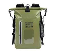 Dry Bag Rucksack, Roll-Top, groß, leicht, PVC-Rucksack, armee-grün, Refer to description, Unisex