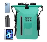 Dry Bag Rucksack, wasserdicht, große Kapazität, Roll-Top-Rucksack, mintgrün, Refer to description, Unisex