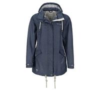 Dry Fashion Damen Funktionsmantel Bansin - Regen-Mantel Funktionsjacke Regenjacke wasserdicht winddicht