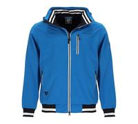 Dry Fashion Herren Funktions-Blouson Hamburg - Übergangs- & Funktionsjacke | Atmungsaktiv, Wind- & wasserabweisend, Innenfutter, 2-Wege-Reißverschluss, Abnehmbare Kapuze, Reißverschluss-Taschen