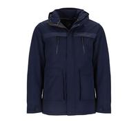 Dry Fashion Herren Funktionsparka Aalborg gefüttert - Funktionsjacke Winterjacke wind- und wasserdicht in Navy Größe 3XL