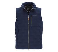 Dry Fashion Herren Steppweste Nordstrand mit Stehkragen - Gesteppte Weste in sportiver Passform in Navy Größe XL