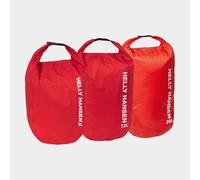 Drybag Set / wasserdichte Packtaschen Helly Hansen Light Alert Red, 70D, 7/12/20 Liter, 3er-Pack