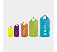Drybag Set / wasserdichte Packtaschen Silva Dry Bag, 70D, 3/6/12/24/36 Liter, gelb/lila/orange/grün/blau, 5er-Pack