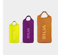 Drybag Set / wasserdichte Packtaschen Silva Dry Bag, 70D, 3/6/12 Liter, gelb/lila/orange, 3er-Pack
