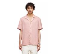 Drykorn Herren Freizeithemd Leinen-Baumwollmischung BIJAN_2 Relaxed Fit, rot, Gr. L