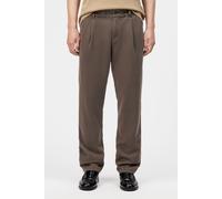 Drykorn Regular Fit Hose mit Bundfalten Modell 'CHASY' in Mittelbraun, Größe 32/34