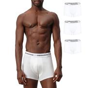 Drykorn CORBIN Boxershorts Herren Baumwolle 3er-Pack | Bequeme Passform Gr. S-XL | Weich & Strapazierfähig | Unterhosen Männer mit Gummibund | Weiß
