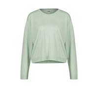 Drykorn Damen Longsleeve Lyocell-Mix CESIDIE, grün, Gr. S