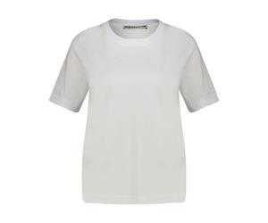 Drykorn Damen T-Shirt KIRANI Slim Fit, weiss, Gr. L