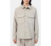 Drykorn Regular Fit Hemdjacke aus Cord Modell 'CORDUROY OVERSHIRT' in Beige, Größe L