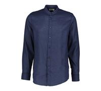 Drykorn Herren Freizeithemd mit Leinen TALOC Regular Fit, marine, Gr. M