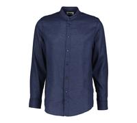 Drykorn Herren Freizeithemd mit Leinen TALOC Regular Fit, marine, Gr. S