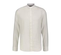 Drykorn Herren Freizeithemd mit Leinen TALOC Regular Fit, weiss, Gr. S